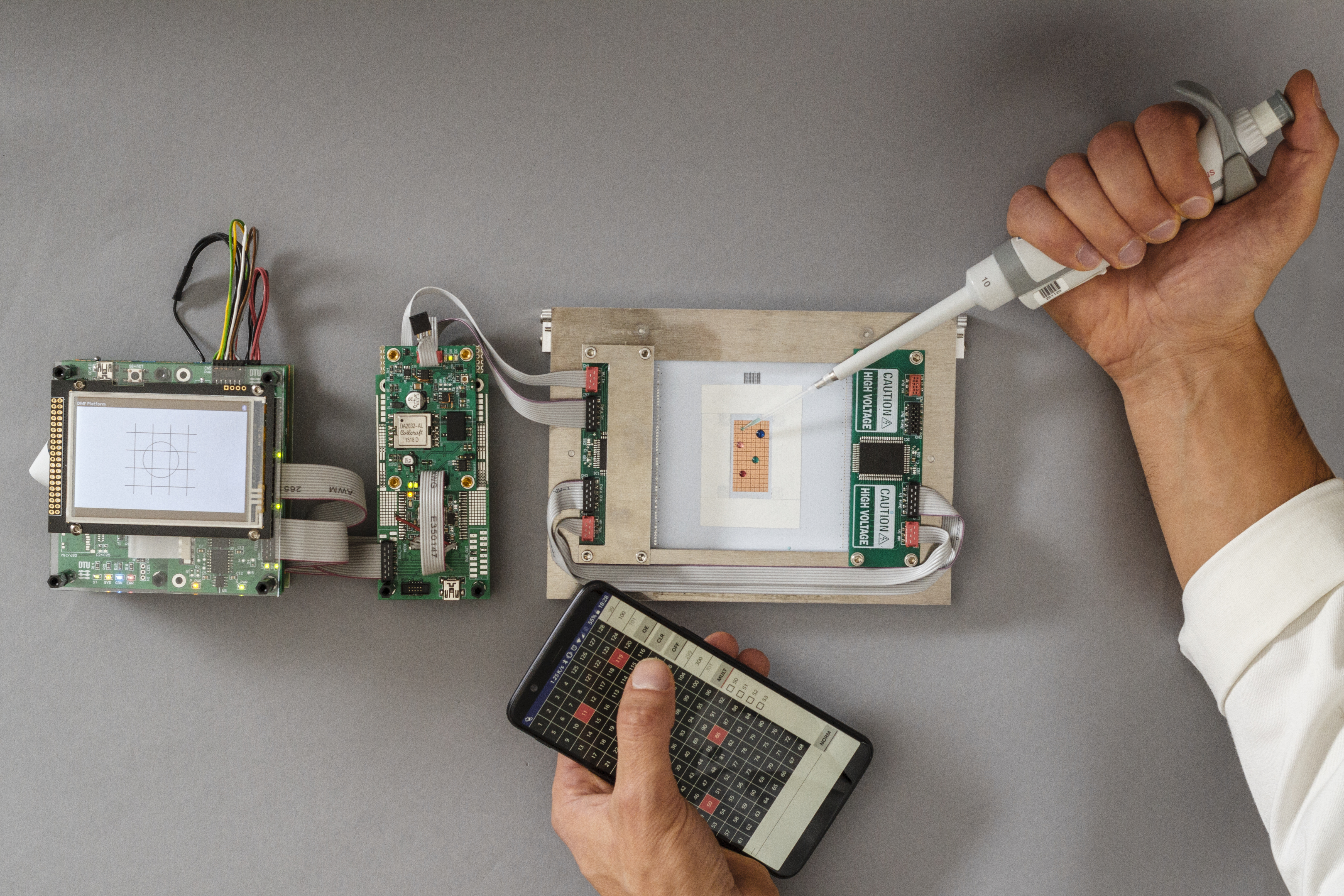 Lab on a chip prototype